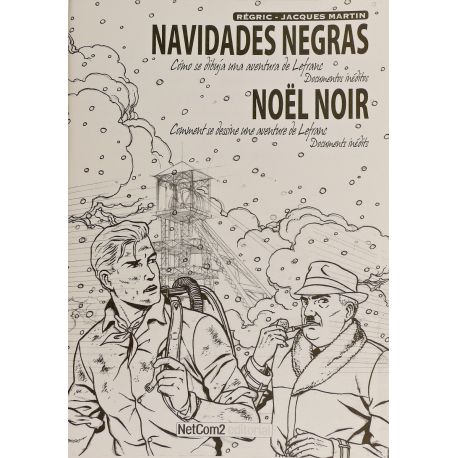 REGRIC Navidades Negras crayonnés Lefranc Noël noir