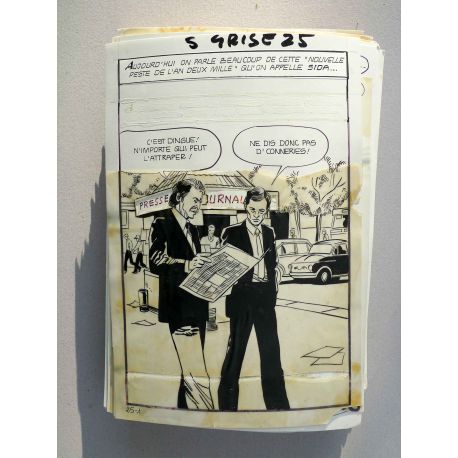 MONTANARI Deux vies, un destin récit complet 104 pl. Série Grise 25 + livre