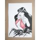 RICCIO dessin original Vampirella