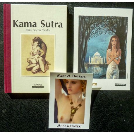 CHARLES Kama Sutra (coll. L'index) TL 1000 ex + ex-libris + photo