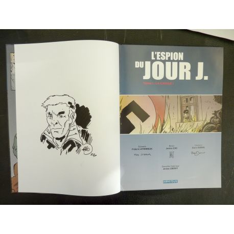 EHO L'espion du jour J 1 La cavale + dédicace 2