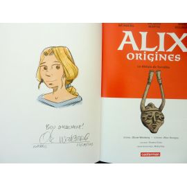 WREINBERG Alix Origines 4 La Reine en péril + dédicace 1