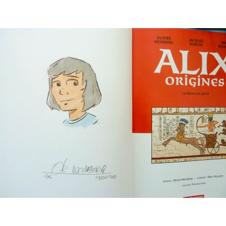 WEINBERG Alix Origines 4 La Reine en péril + dédicace 5