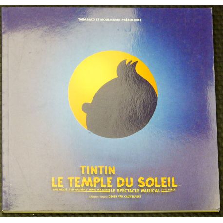 HERGE Tintin Le Temple du soleil CD + livret 2002