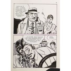 DURAN ( Elvifrance ) planche originale 91-4