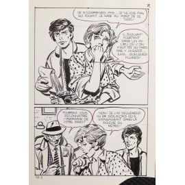 DURAN ( Elvifrance ) planche originale 91-7