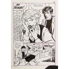 DURAN ( Elvifrance ) planche originale 91-67