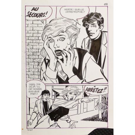 DURAN ( Elvifrance ) planche originale 91-67