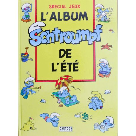 PEYO Les Schtroumpfs L'album de l'été Jeux 1991