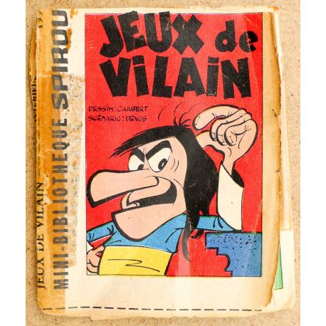 DEVOS CHABERT Jeux de vilain storyboard original complet double